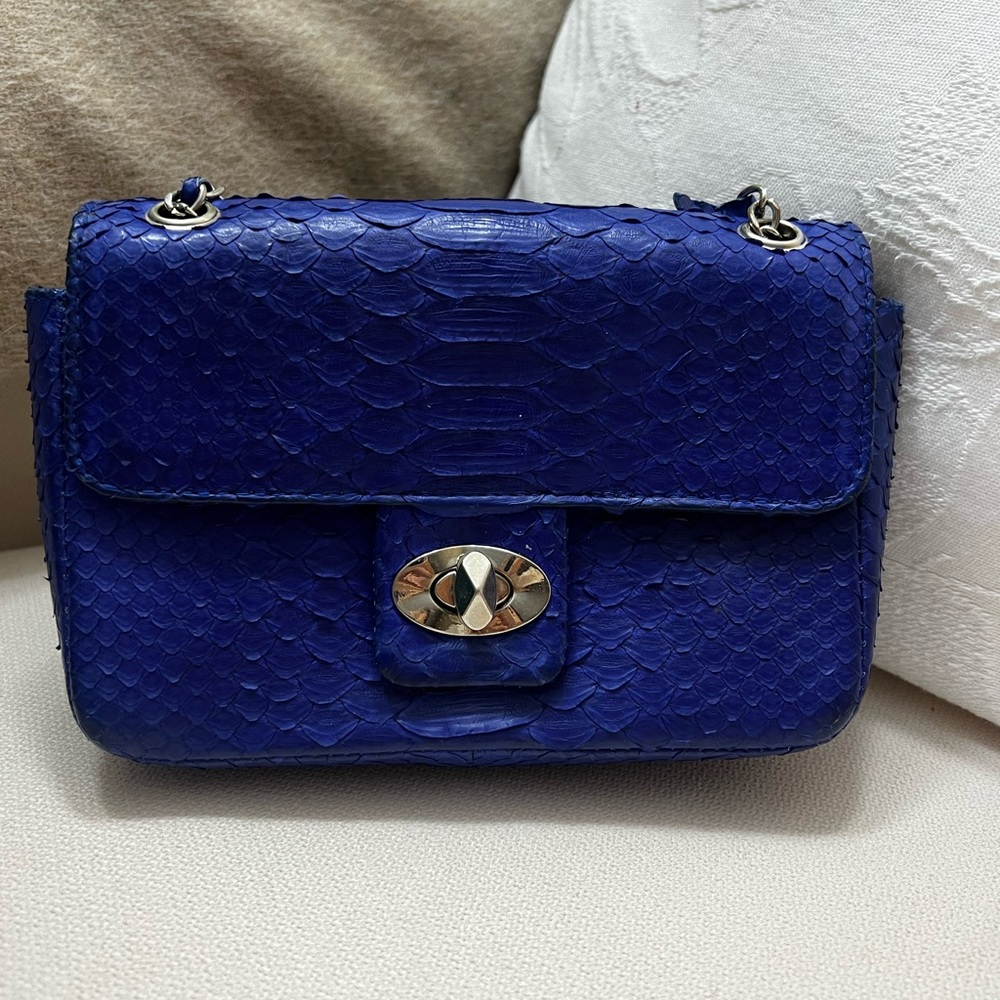 COPY - Piton leather bag 8*5*2.5